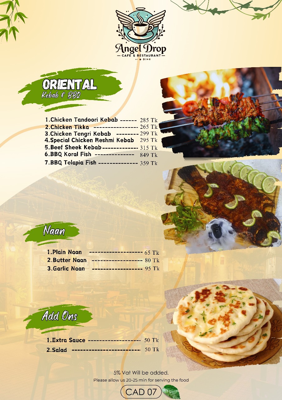 Kabab Menu